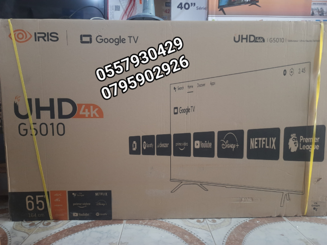 Iris 65 ” UHD 4k GOOGLE TV